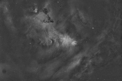 NGC2264 en Hα